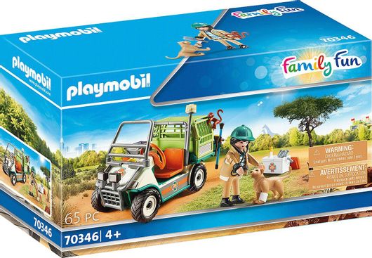 Playmobil Family Fun Vet With Caddy για 4+ Ετών #70346