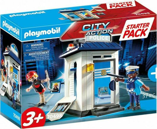 Playmobil City Action Starter Pack Αστυνομικό Τμήμα για 3+ Ετών #70498