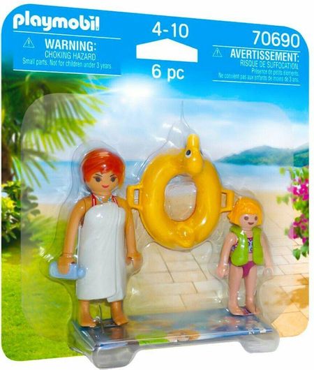 Playmobil Duo Pack Duopack Waterpark Bathers για 4+ Ετών