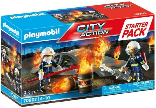 Playmobil City Action Starter Pack Άσκηση Πυροσβεστικής για 4-10 ετών