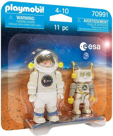 Playmobil Duo Pack Αστροναύτης Esa & Robert για 4+ Ετών