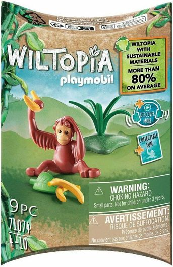 Playmobil Wiltopia Μωρό Ουρακοτάνγκος για 4+ Ετών #71074