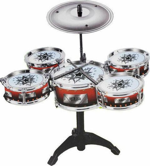 Μουσικό Παιχνίδι PS-110518 Ντραμς για 3+ Ετών