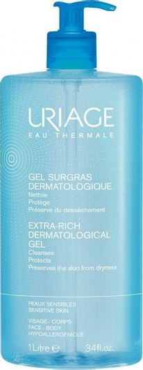 Uriage Eau Thermale Gel Αφαίρεσης Μακιγιάζ Προσώπου 1000ml