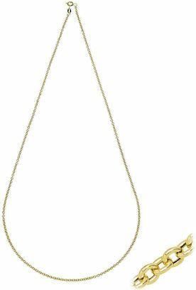 Αλυσίδα Λαιμού RALG014-KFOR50 από Χρυσό 14K Cuban 45cm