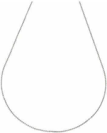 Αλυσίδα Λαιμού RALG023-FOR25D από Λευκόχρυσο 14K Cuban 45cm