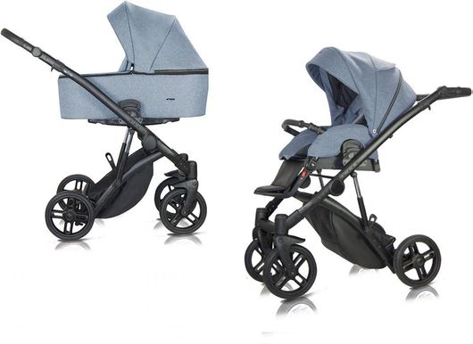 Πολυκαρότσι Milu Kids MKM2ATS19 Atteso 2 σε 1 για 0+ Μηνών Γαλάζιο