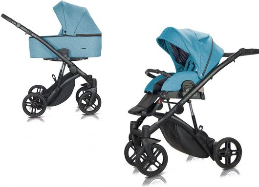 Πολυκαρότσι Milu Kids MKM2ATS15 Atteso 2 σε 1 για 0+ Μηνών Γαλάζιο