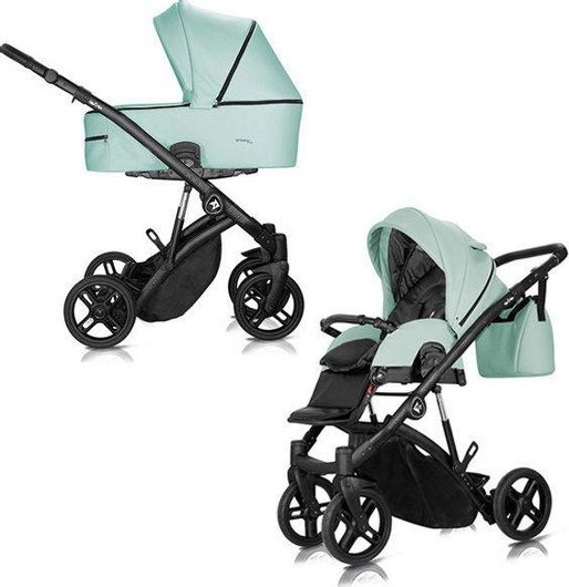 Πολυκαρότσι Milu Kids MKM2ATL05 Atteso Ledo 2 σε 1 για 0+ Μηνών Πράσινο