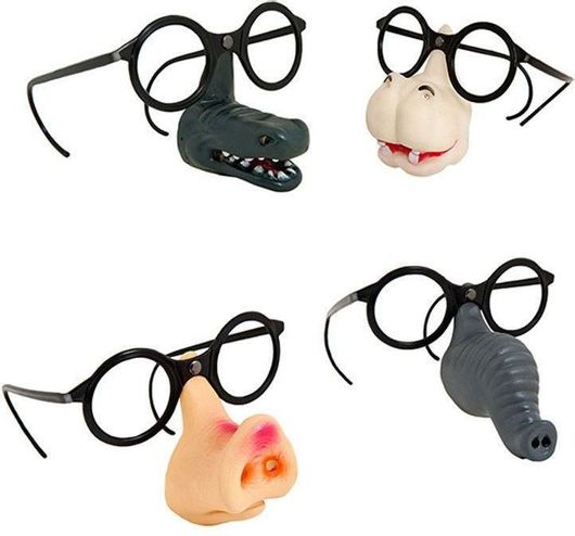 Αποκριάτικο Αξεσουάρ Fun World Γυαλιά με Μύτη Ζωάκι Τυχαία Επιλογή Σχεδίου