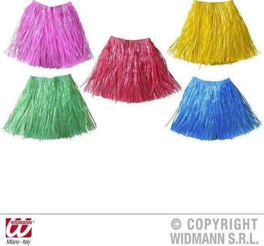 Αποκριάτικο Αξεσουάρ Widmann Φούστα Χαβανέζας 42cm Τυχαία Επιλογή Χρώματος