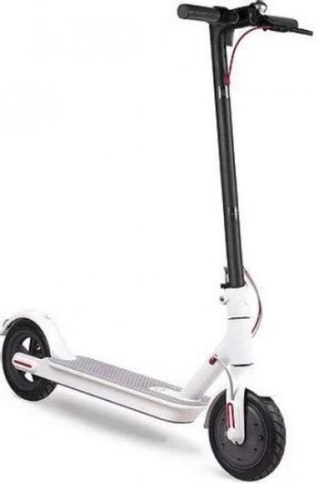 Ηλεκτρικό Πατίνι E-Scooter Pro 350W 35km/h με Αυτονομία 35km Λευκό