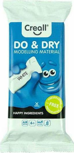 Πηλός Creall 26210 Do Dry 500gr Λευκό