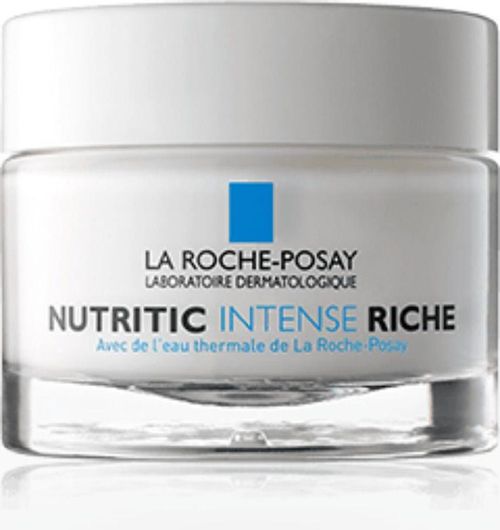 Κρέμα Προσώπου La Roche Posay Nutritic Intense Rich 24ωρη Ενυδατική για Ξηρές Επιδερμίδες 50ml