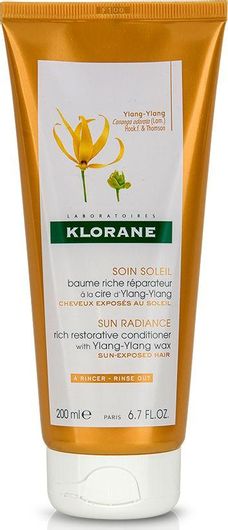 Conditioner Klorane Sun Radiance Rich Restorative Ylang Ylang Wax 200ml