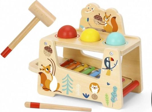 Μεταλλόφωνο Tooky Toys Ξύλινο για 3+ Ετών