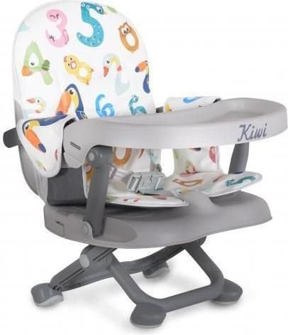 Φορητό Καθισματάκι Φαγητού Cangaroo Πλαστικό για Καρέκλα Kiwi 123 Λευκό