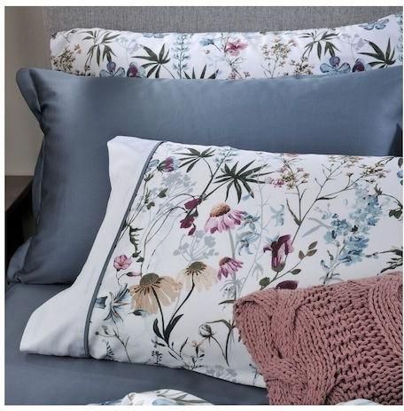 Μαξιλαροθήκες Down Town Home 787 Βαμβακοσατέν 75x52cm Μπεζ