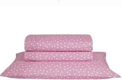 Μαξιλαροθήκες Kentia Feel Young Leyla Βαμβακερες 70x50cm Ροζ