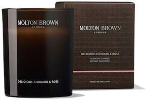 Αρωματικό Κερί Molton Brown σε Βάζο Delicious Rhubarb & Rose 190gr