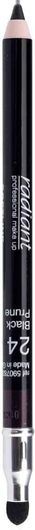 Μολύβι Ματιών Radiant Softline Αδιάβροχο 24 Black Prune Μαύρο