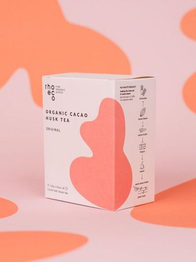 Τσάι Rhoeco Organic Cacao Husk Original με Κακάο & Μαύρη Σοκολάτα 100gr
