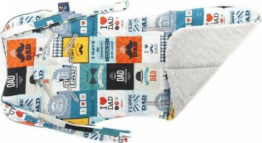 Κάλυμμα Καροτσιού X-treme Baby Dad Διπλής Όψης 35x85cm Πολύχρωμο