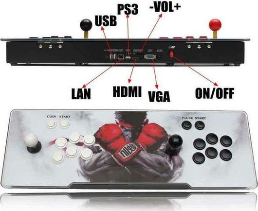 Ηλεκτρονική Παιδική Κονσόλα Stick Arcade HD