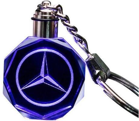 Μπρελόκ 3D με Led Mercendes