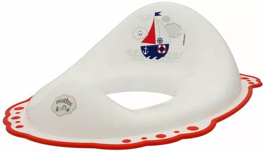 Παιδικό Κάθισμα Τουαλέτας Cangaroo Ship 39x30x13.5cm Λευκό