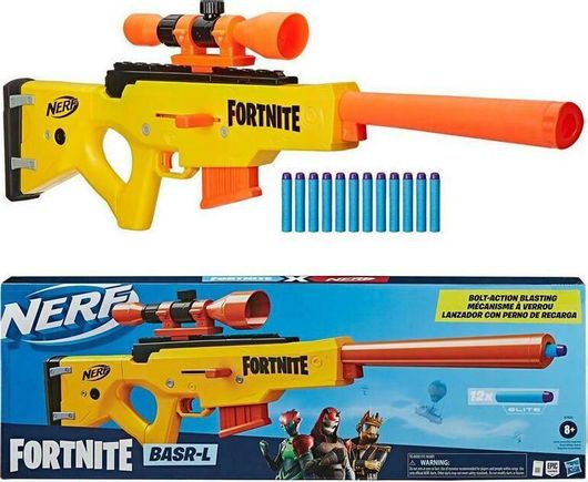 Εκτοξευτής Hasbro Nerf Basr-L Bolt Fortnite για 8+ Ετών
