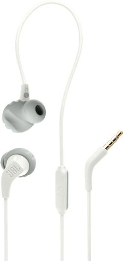 JBL Endurance Run 2 In-ear Handsfree με Βύσμα 3.5mm Λευκό