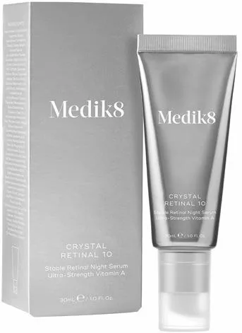 Serum Προσώπου Medik8 Chrystal Retinal 10 Ενυδατικό & Αντιγηραντικό με Ρετινάλη & Πεπτίδια για Σύσφιξη & Αναζωογόνηση 30ml