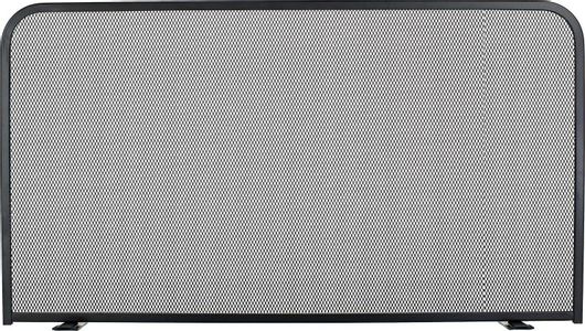 Προστατευτικό Τζακιού Zogometal 583 Μεταλλικό 80x50cm Μαύρο