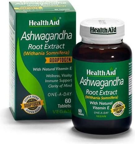 Health Aid Ashwagandha Root Extract 60 Ταμπλέτες