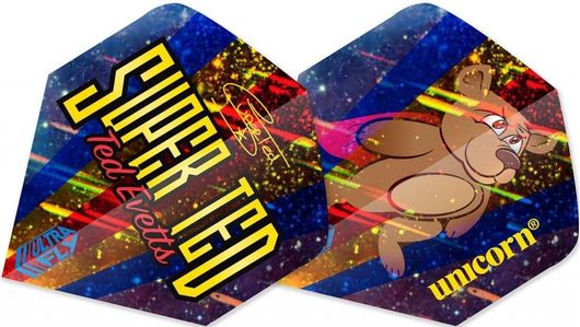 Φτερά για Βελάκια Unicorn Ted Evetts Ultrafly Big Wing 3τμχ