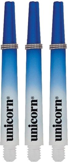 Ουρές για Βελάκια Unicorn Gripper3 TwoTone MED SML THD 3τμχ Μπλε / Λευκό