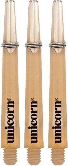 Ουρές για Βελάκια Unicorn Gripper3 Mirage Shaft MED SML THD 3τμχ Καφέ