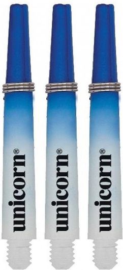 Ουρές για Βελάκια Unicorn Gripper3 TwoTone SHT SML THD 3τμχ Μπλε / Λευκό