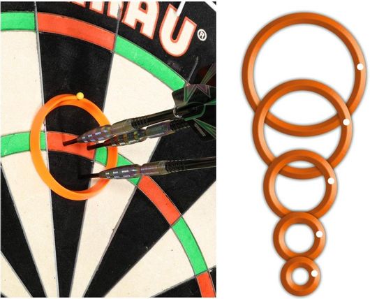 Δαχτυλίδια Προπόνησης Στόχου Winmau Simon Whitlock 5τμχ Πορτοκαλί