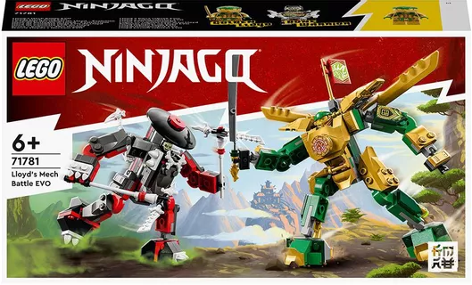 Lego Ninjago Lloyd’s Mech Battle Evo για 6+ ετών #71781