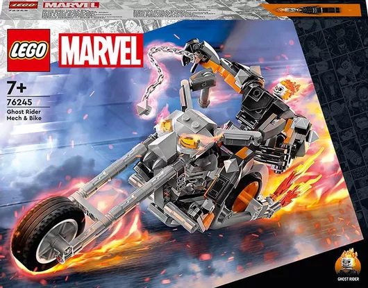 Lego Super Heroes Ghost Rider Mech & Bike για 7+ ετών #76245