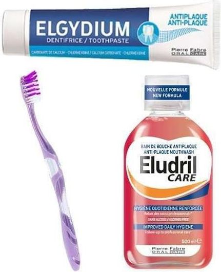 Σετ Φροντίδας Στοματικής Υγιεινής Elgidium 3τμχ