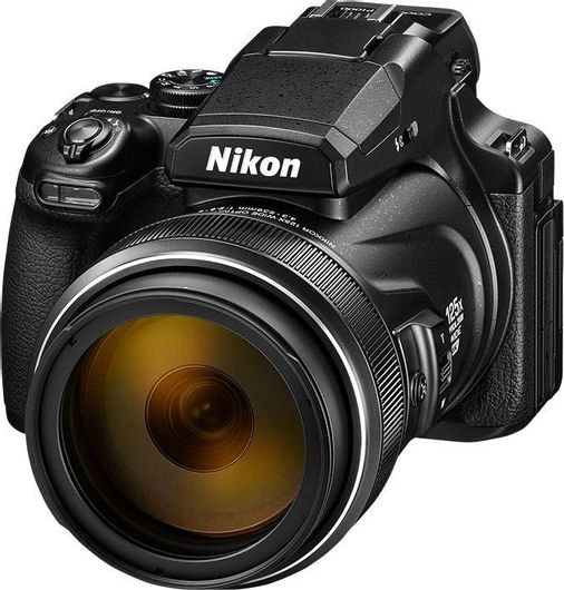 Nikon Coolpix P1000 Compact Φωτογραφική Μηχανή 16MP Οπτικού Ζουμ 125x με Οθόνη 3.2" & Ανάλυση Video 4K UHD Μαύρο
