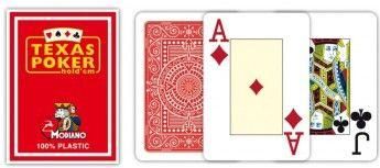 Τράπουλα Modiano Black Jack 2 Jumbo Index 63x88mm Κόκκινη