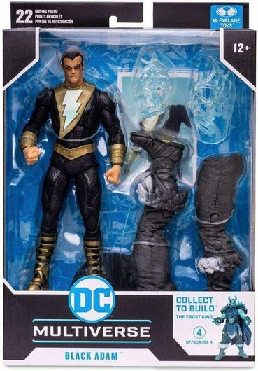 Action Figure Mcfarlane Toys DC Comics Multiverse Endless Winter: Black Adam Build-a-Figure The Frost King 18cm
