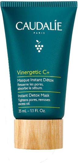 Caudalie Instant Detox Μάσκα Ομορφιάς Προσώπου για Καθαρισμό & Αποτοξίνωση με Άργιλο 35ml