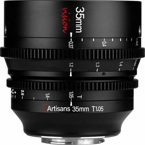 Φακός Φωτογραφικής Μηχανής 7artisans Crop 35mm T1.05 για Micro Four Thirds Mount Μαύρο