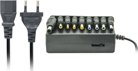 Minwa Universal Φορτιστής Laptop 120W 24V 5A με Αποσπώμενο Καλώδιο Τροφοδοσίας & με σετ βυσμάτων