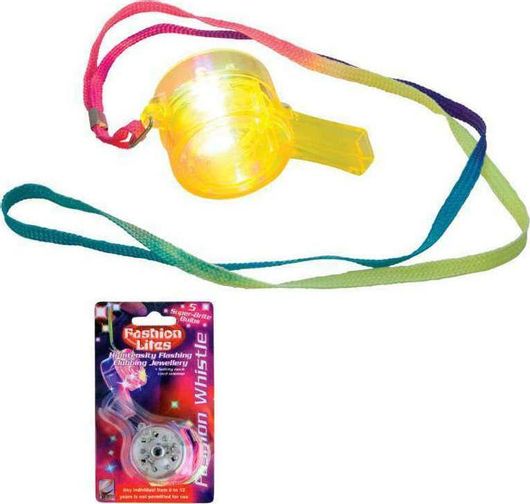 Αποκριάτικο Αξεσουάρ Clown Republic Σφυρίχτρα 71272 με Φως Κίτρινο